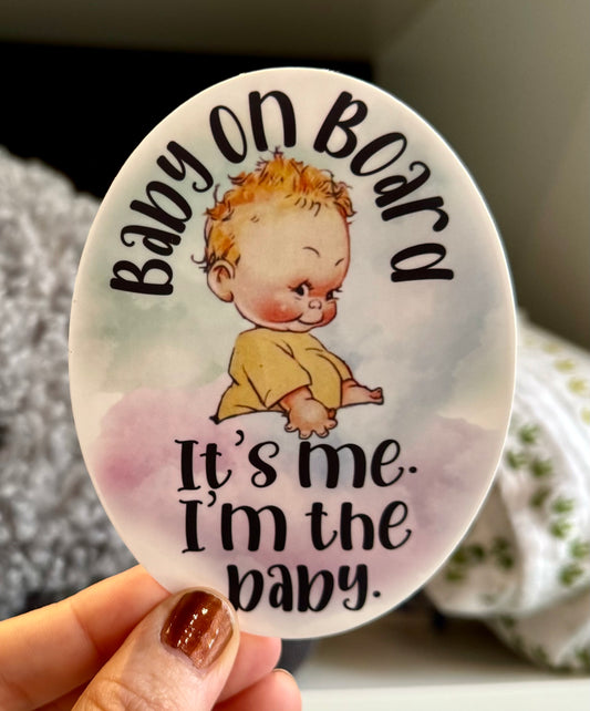 Baby On Board Sticker