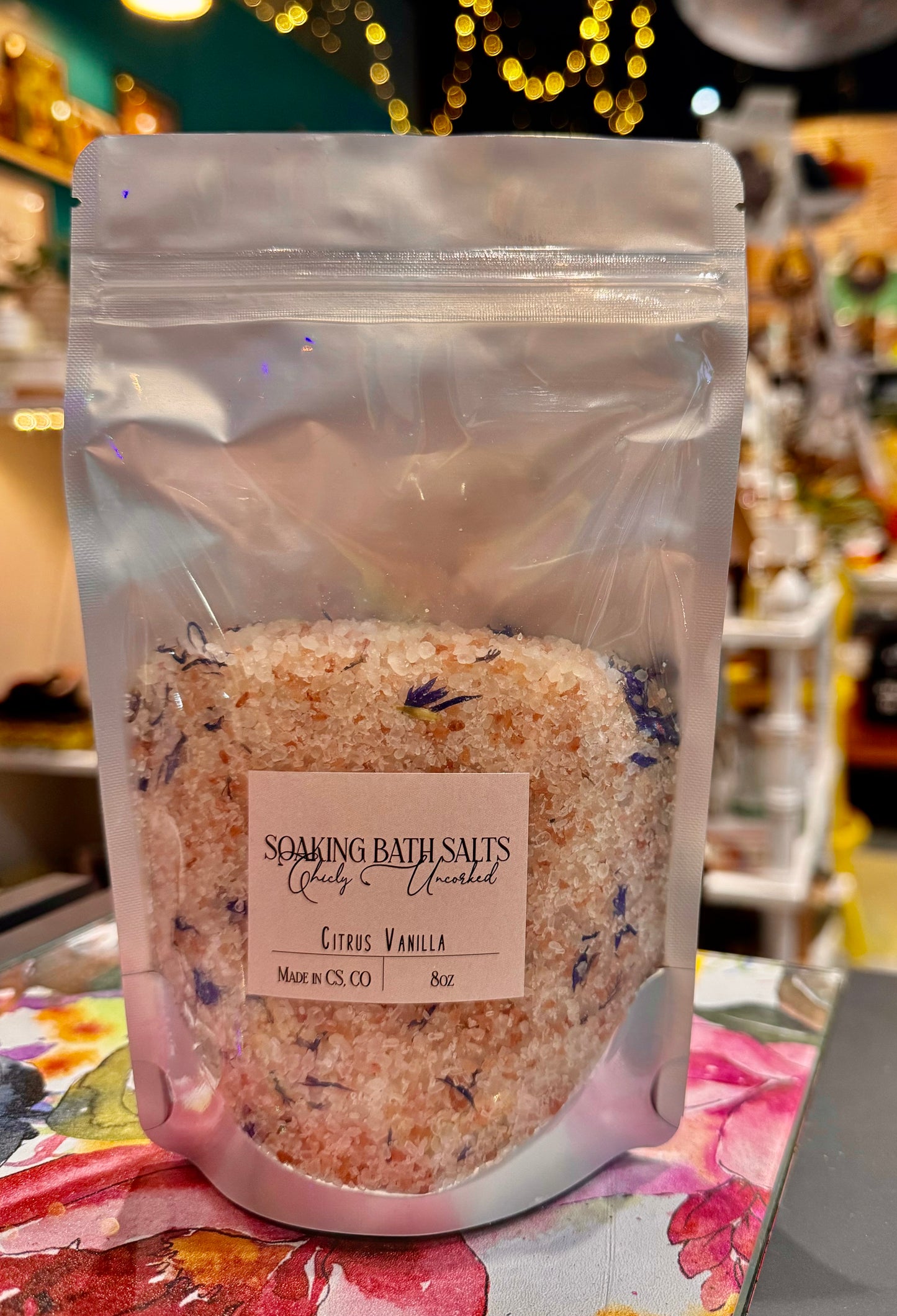 Chicly Uncorked- Bath Salts