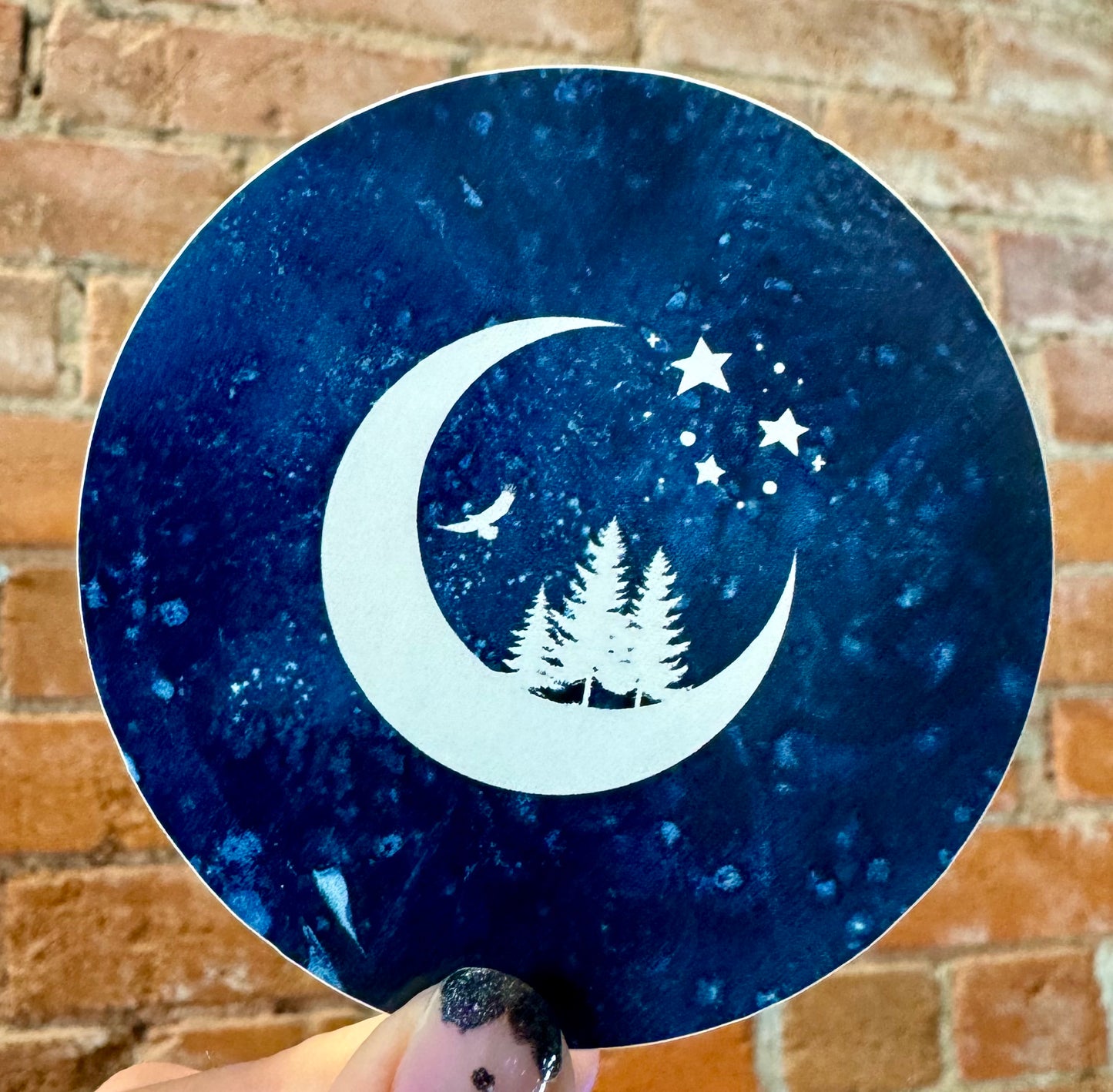 The Sun's Recipe- Cyanotype Sticker