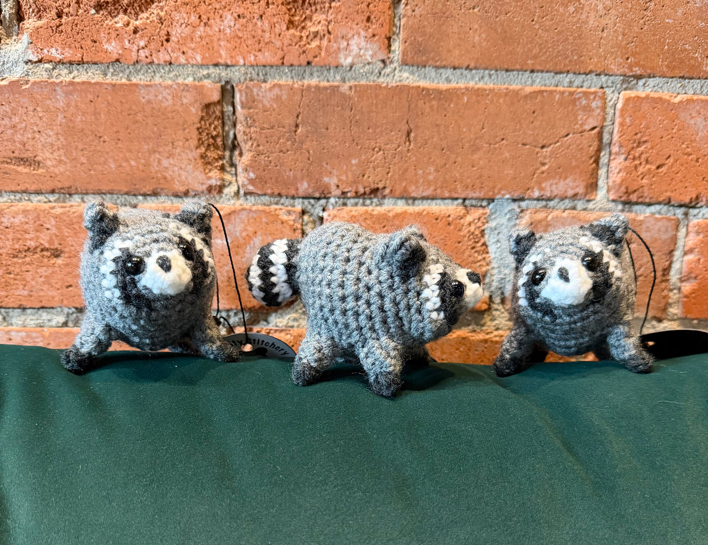 The Salty Stitchery- Jimothy Raccoon
