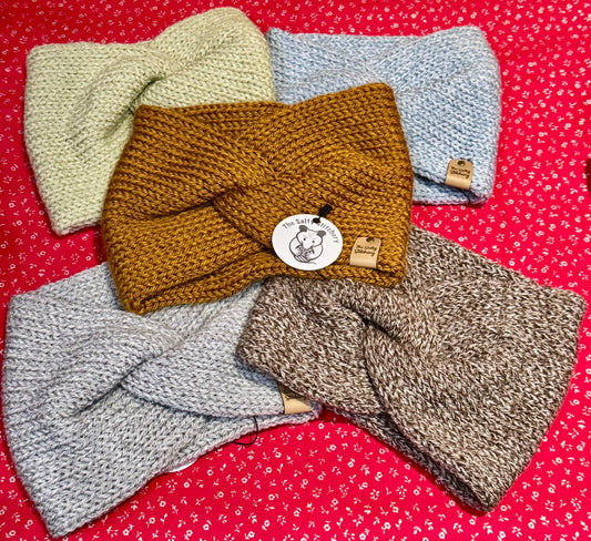 The Salty Stitchery- Ear Warmer Headband