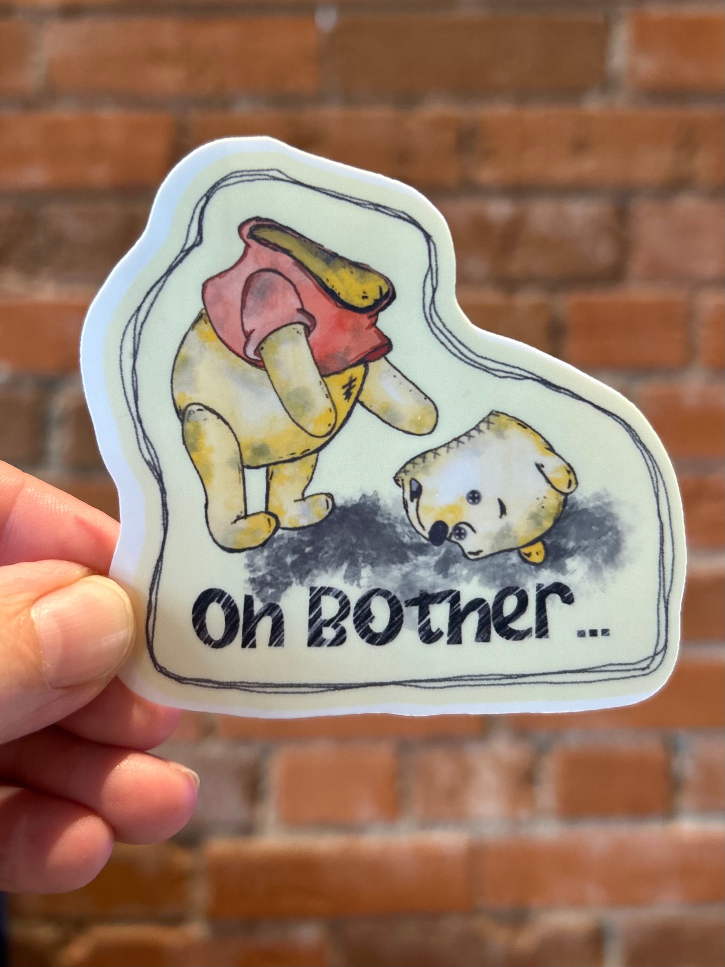 Andromeda Sock Yarn Sticker- Oh Bother