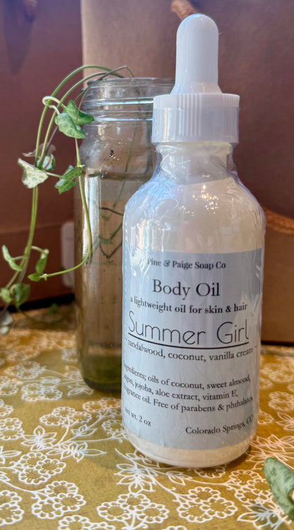 Pine & Paige Soap: Body Oil