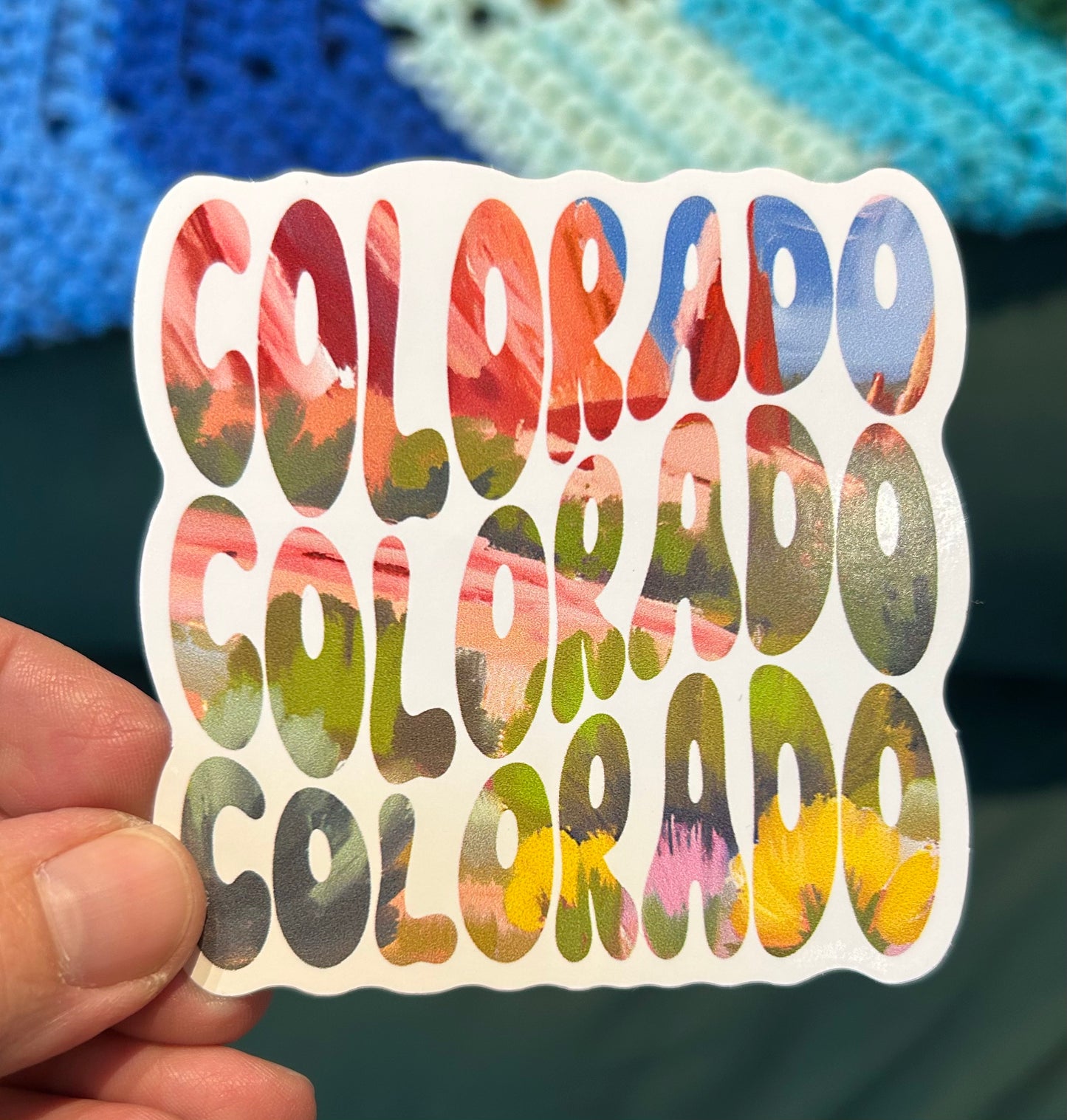 The Sun's Recipe- Colorado Sticker