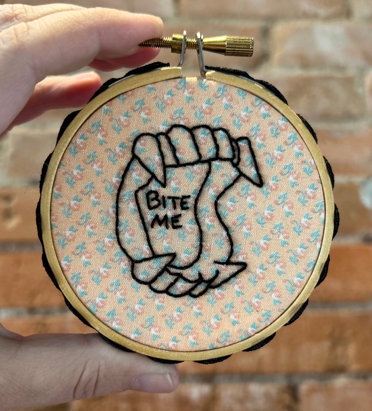 Bite Me Hoop