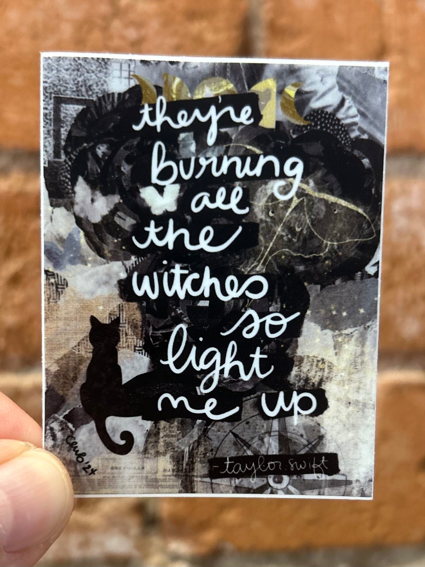 Christine Borst- Light Me Up Sticker