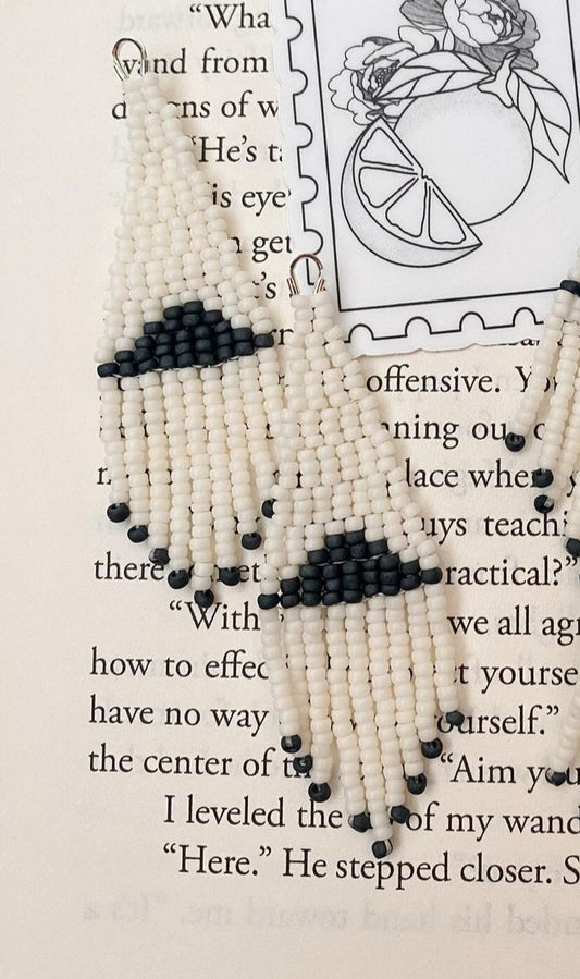 Huckleberry Beads- Mini Redoubt Monocromatic Earrings