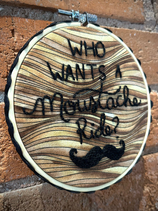 Moustache Hoop