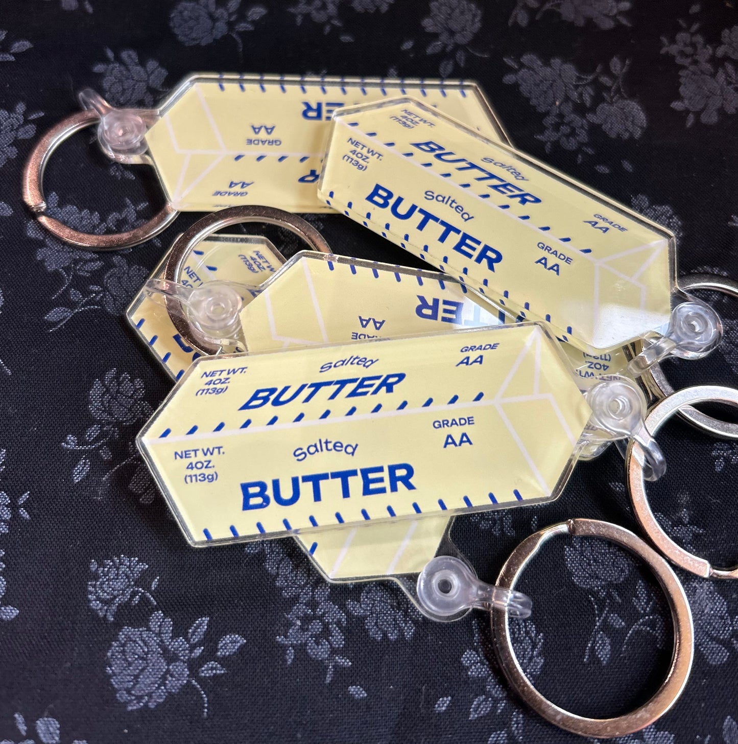 Punk & Funk Butter Keychain