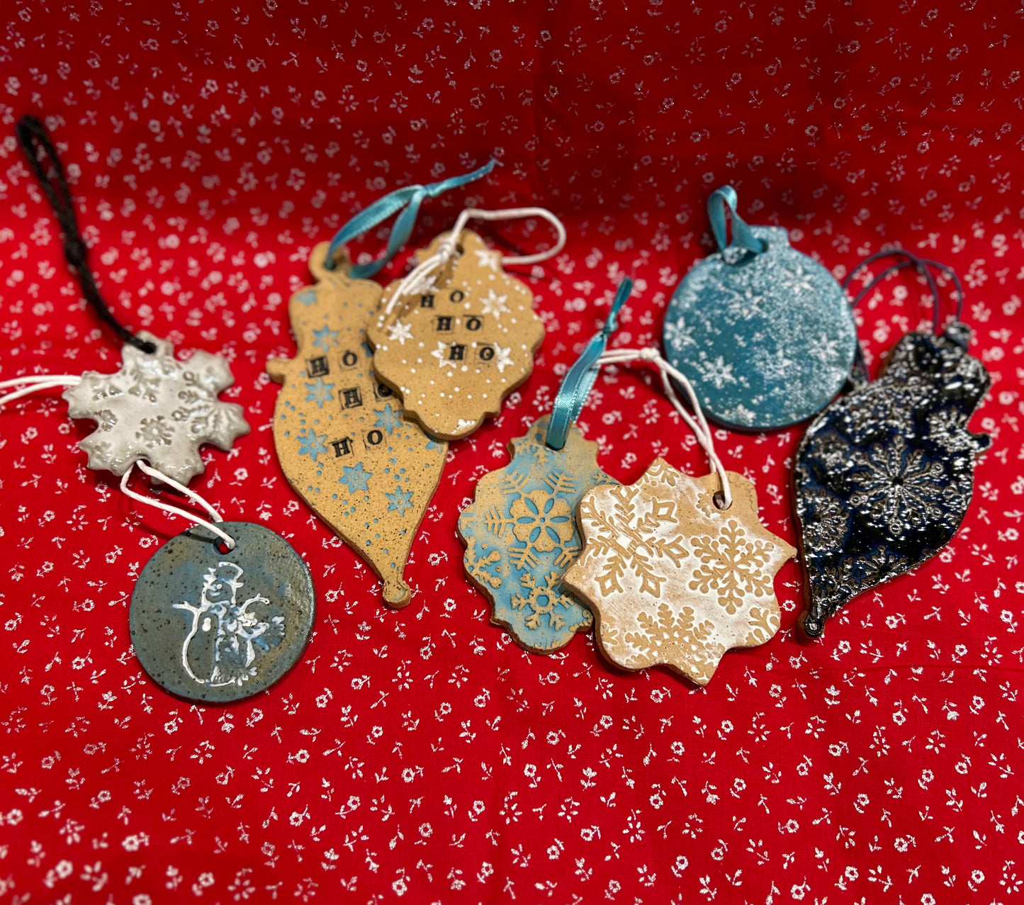 Nitra Olsen Ceramics-  Holiday Ornaments