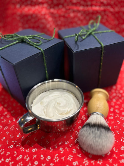 Pine & Paige Soap: Barbershop Shave Cream Set