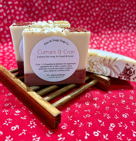 Pine & Paige Soap: Currant & Cran Soap