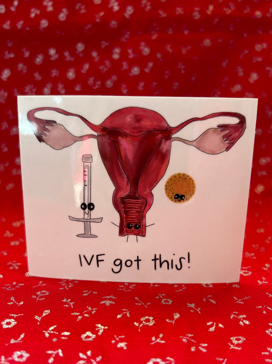 Christine Borst- IVF Got This! Sticker