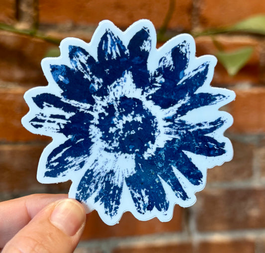 The Sun's Recipe- Cyanotype Sticker