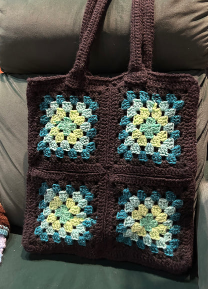 Knots & Crafts by Mikayla Granny Square Bags