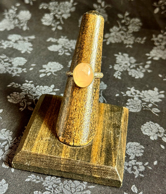 Tactile Studios- Rose Quartz Ring