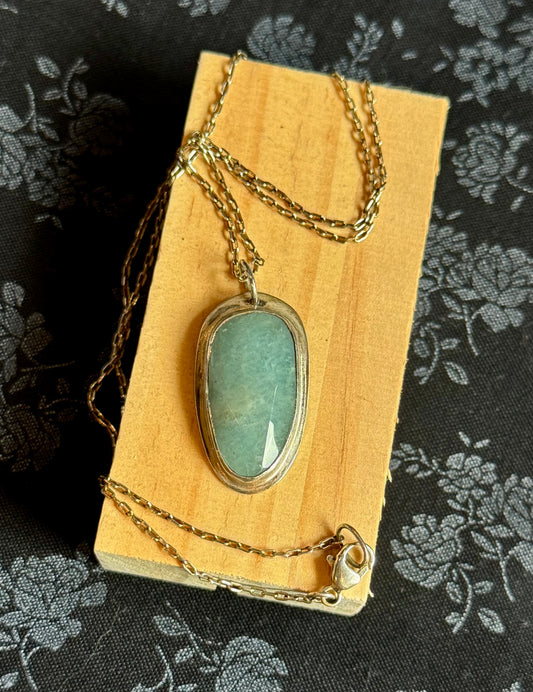 Tactile Studios- Aquamarine Necklace