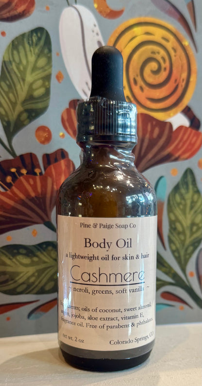 Pine & Paige Soap: Body Oil