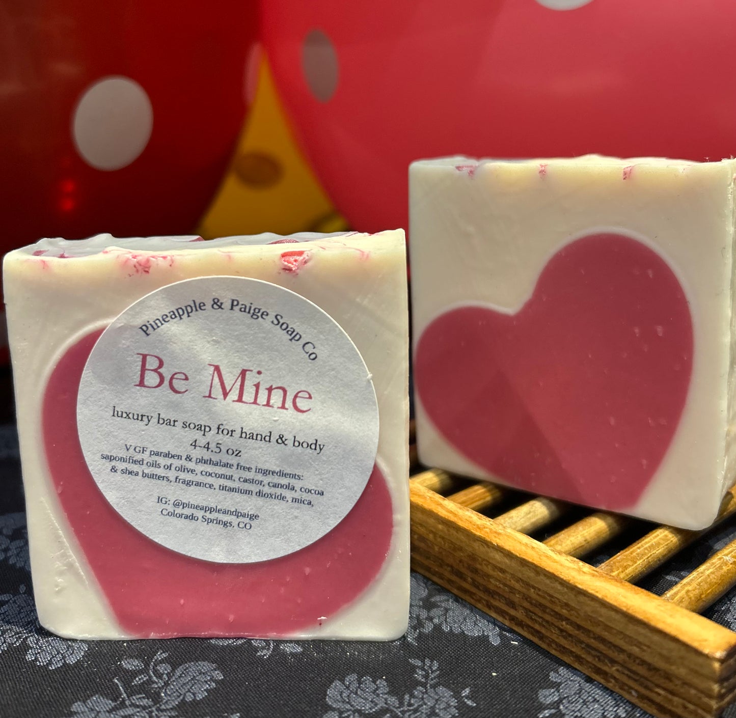 Pine & Paige Soap: Valentine Soaps