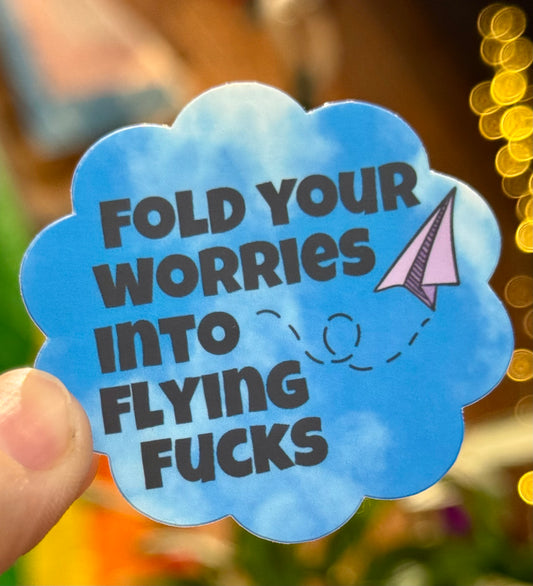 Flying Fucks Sticker