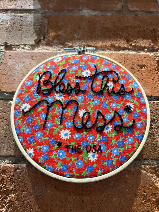 Bless this Mess Hoop