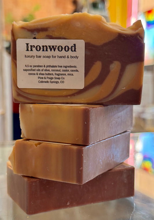 Pine & Paige Soaps: Ironwood
