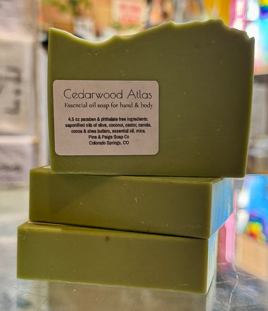 Pine & Paige Soaps: Essential Oils: Cedarwood Atlas