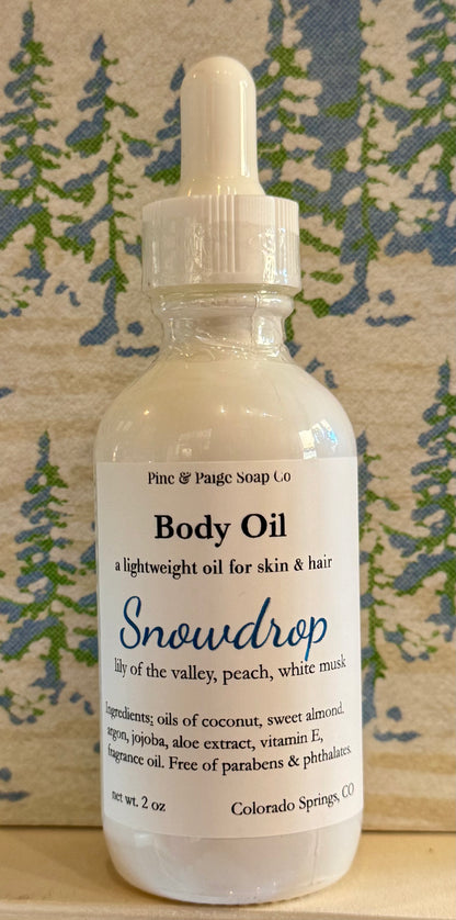 Pine & Paige Soap: Body Oil