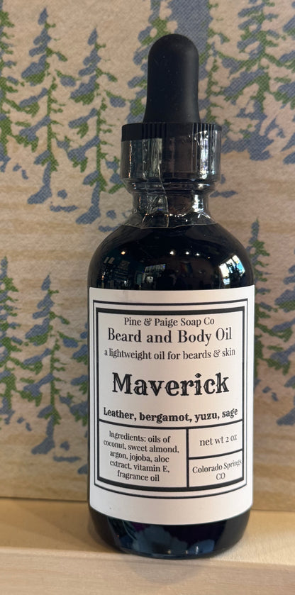 Pine & Paige Soap: Beard and Body Oil