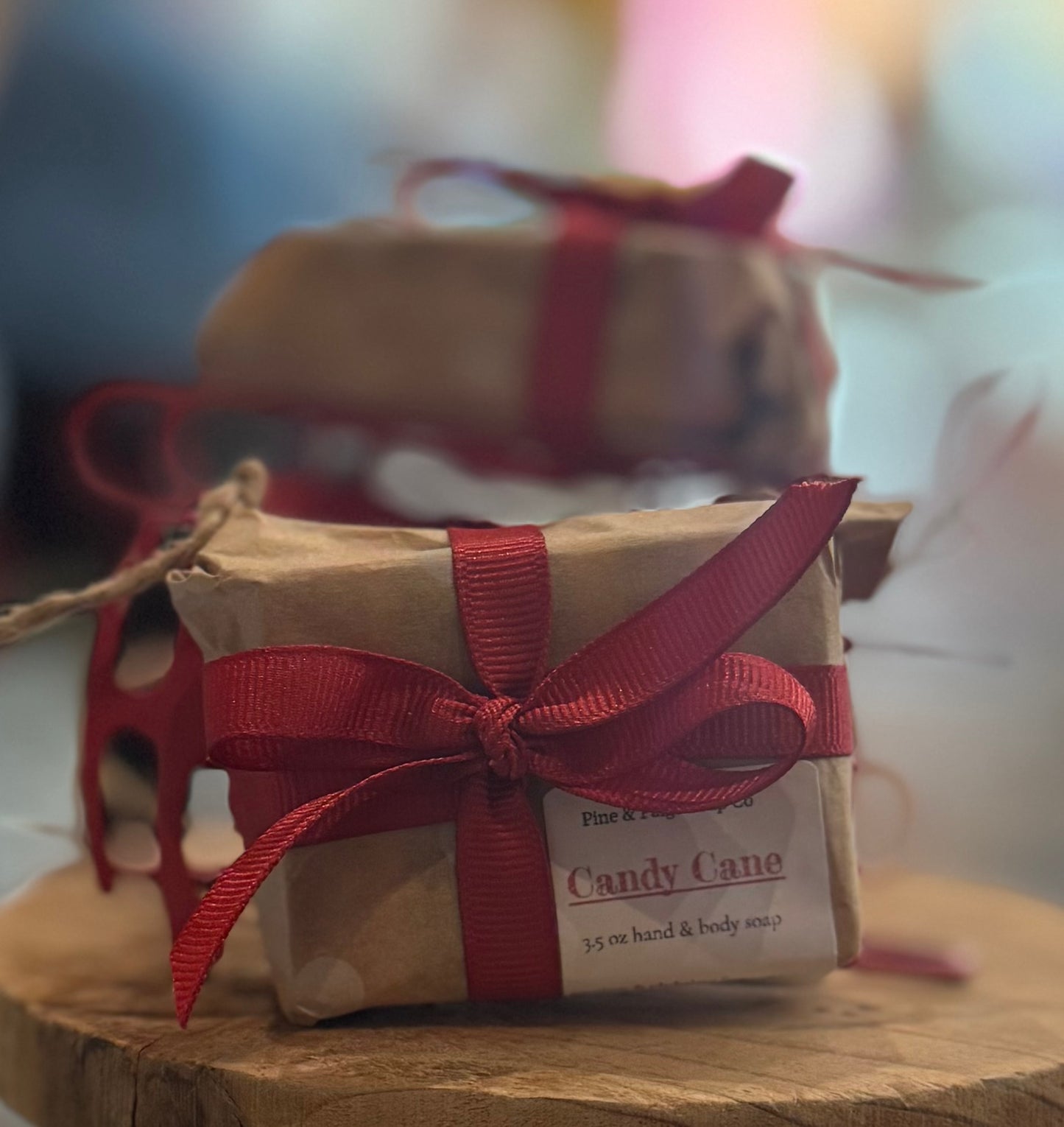 Pine & Paige Soap: Candy Cane