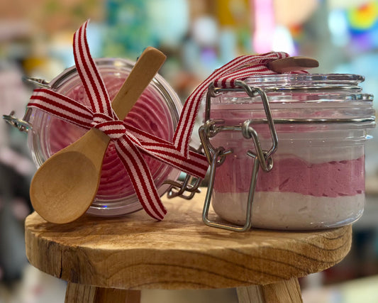Pine & Paige Soap: Sugar & Salt Scrub- Candy Cane