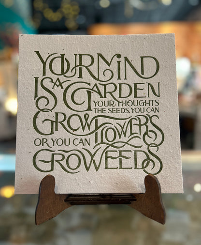 Jesse Taylor Creative- Plantable Print