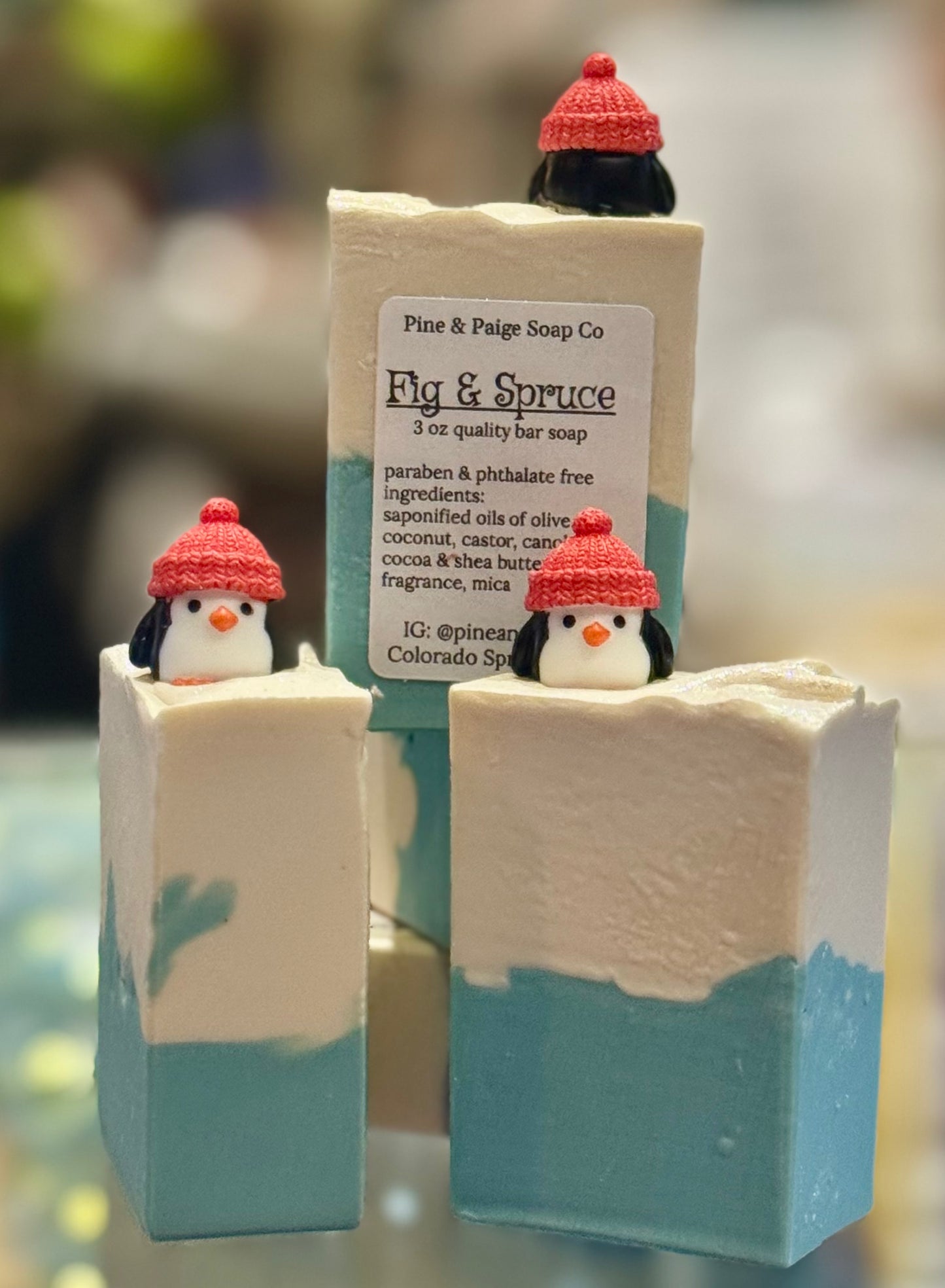 Pine & Paige Soap: Fig & Spruce