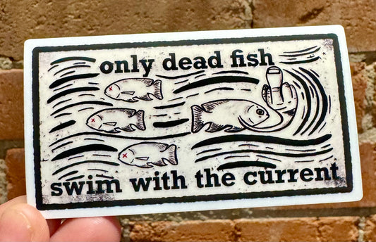 Andromeda Handworks Sticker- Dead Fish