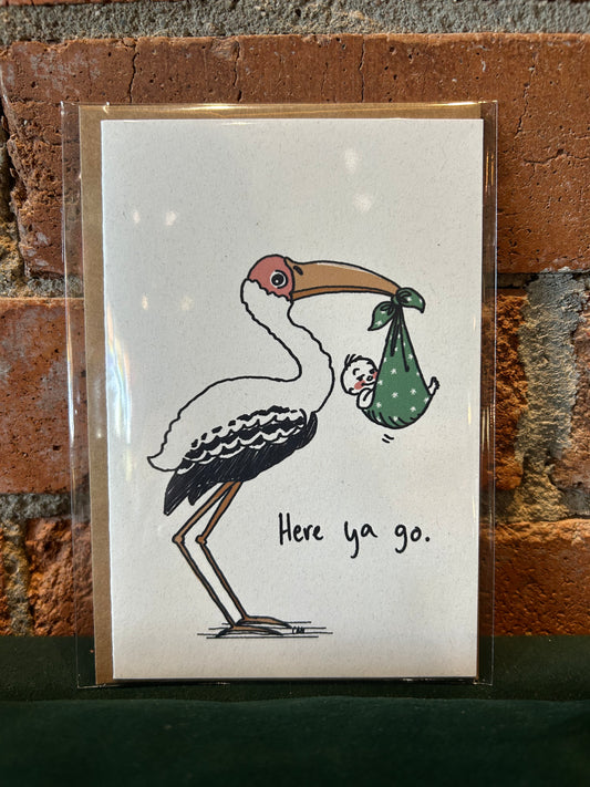 Doodled By Carrie- Mother's Day -Here Ya Go Card