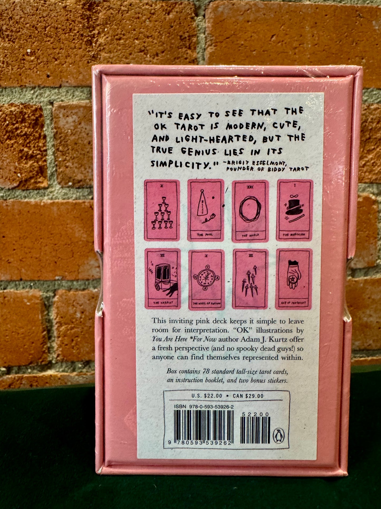 Olympia- Adam J. Kurtz: OK Tarot Deck