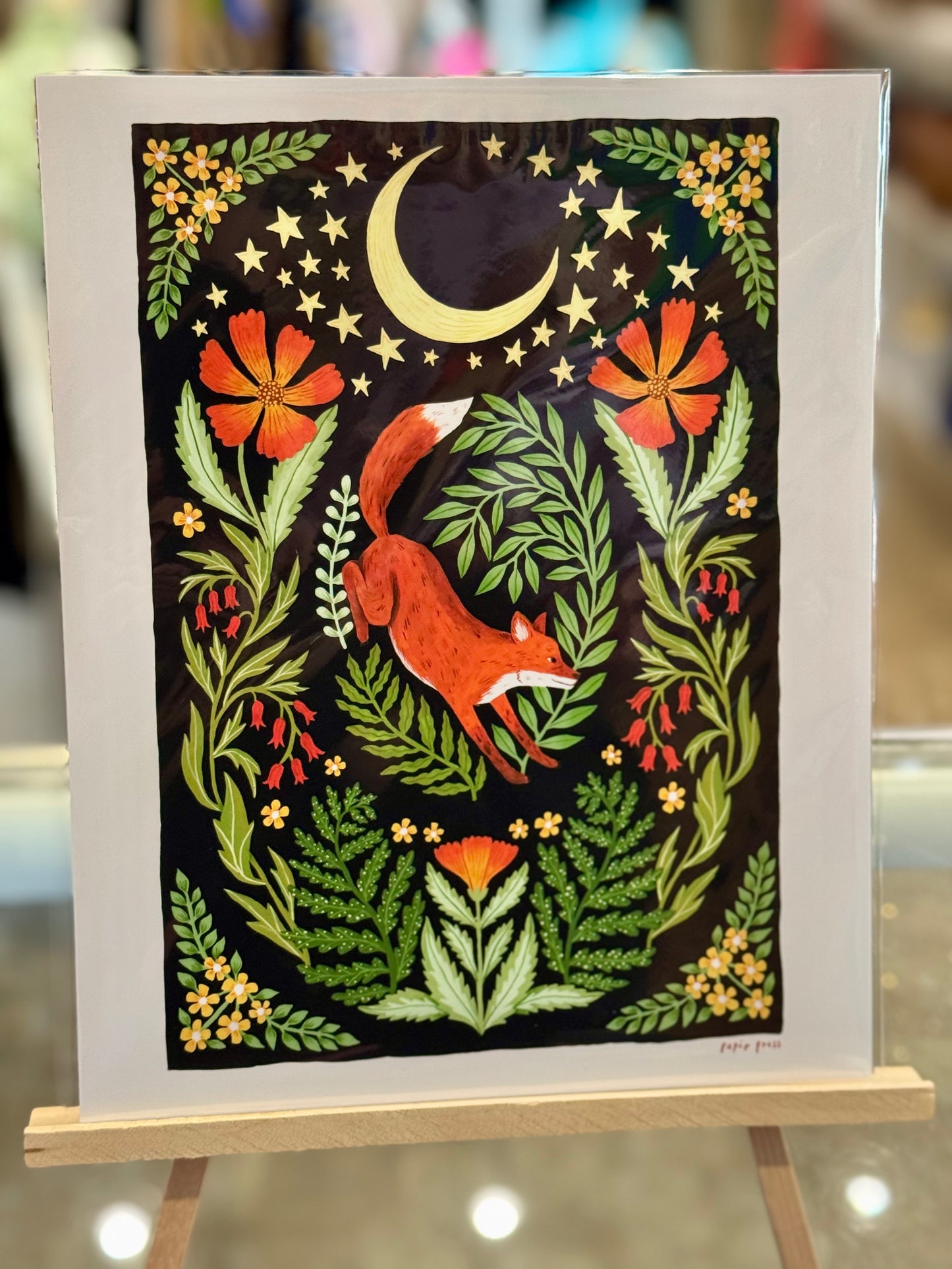 Olympia- Papio Press: Lunar Fox Art Print