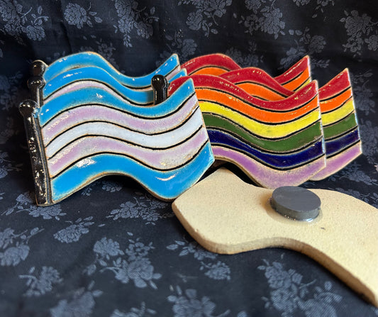 Nitra Olsen Ceramics- Pride Magnets