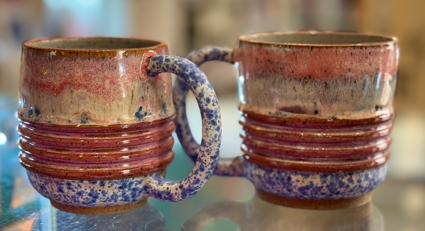 Spunky Sloth Ceramics- Valentines Mugs