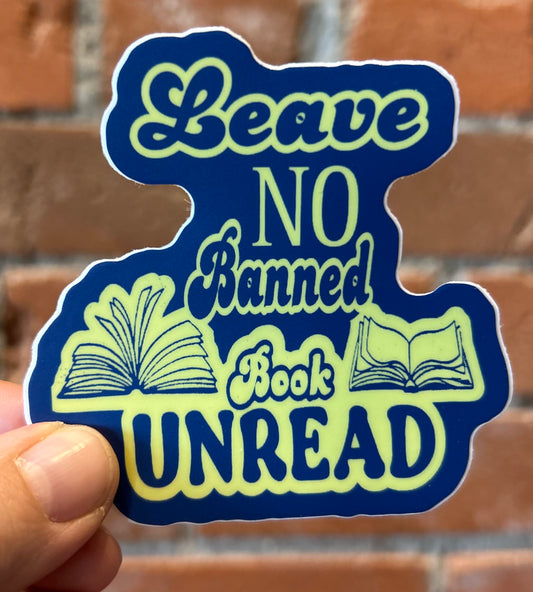 Scattered Mind Banned Book Sticker