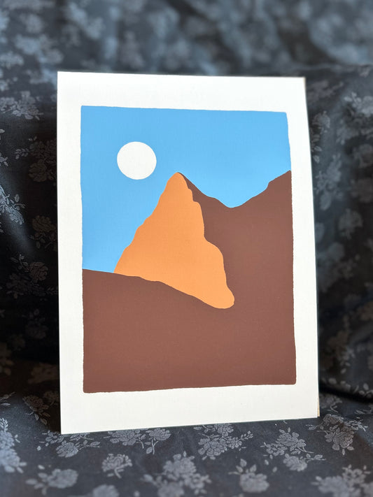 Jesse Taylor Creative- Mountain Print
