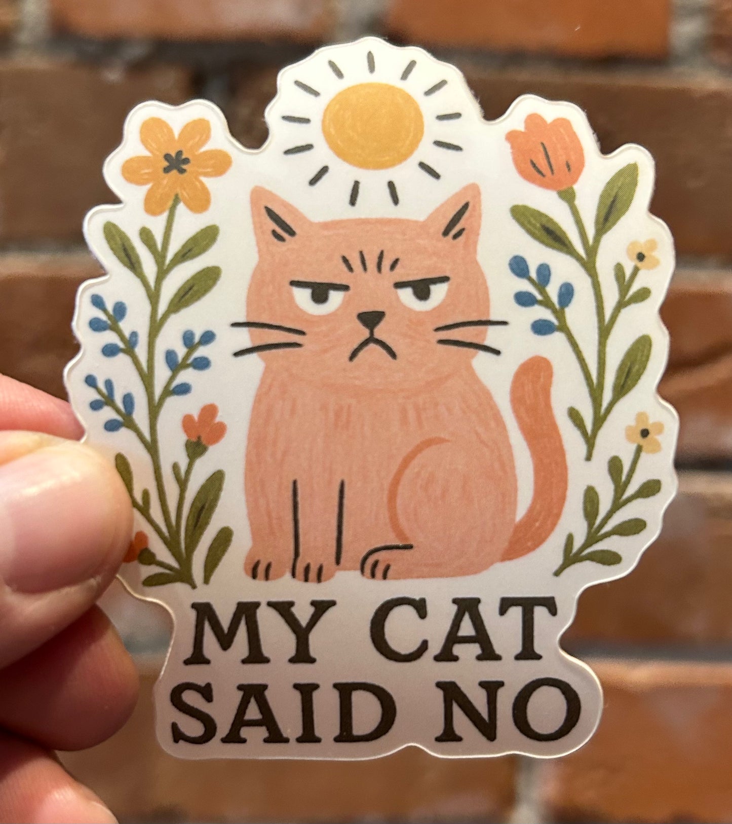 The Sun's Recipe- Colorado Cats Sticker