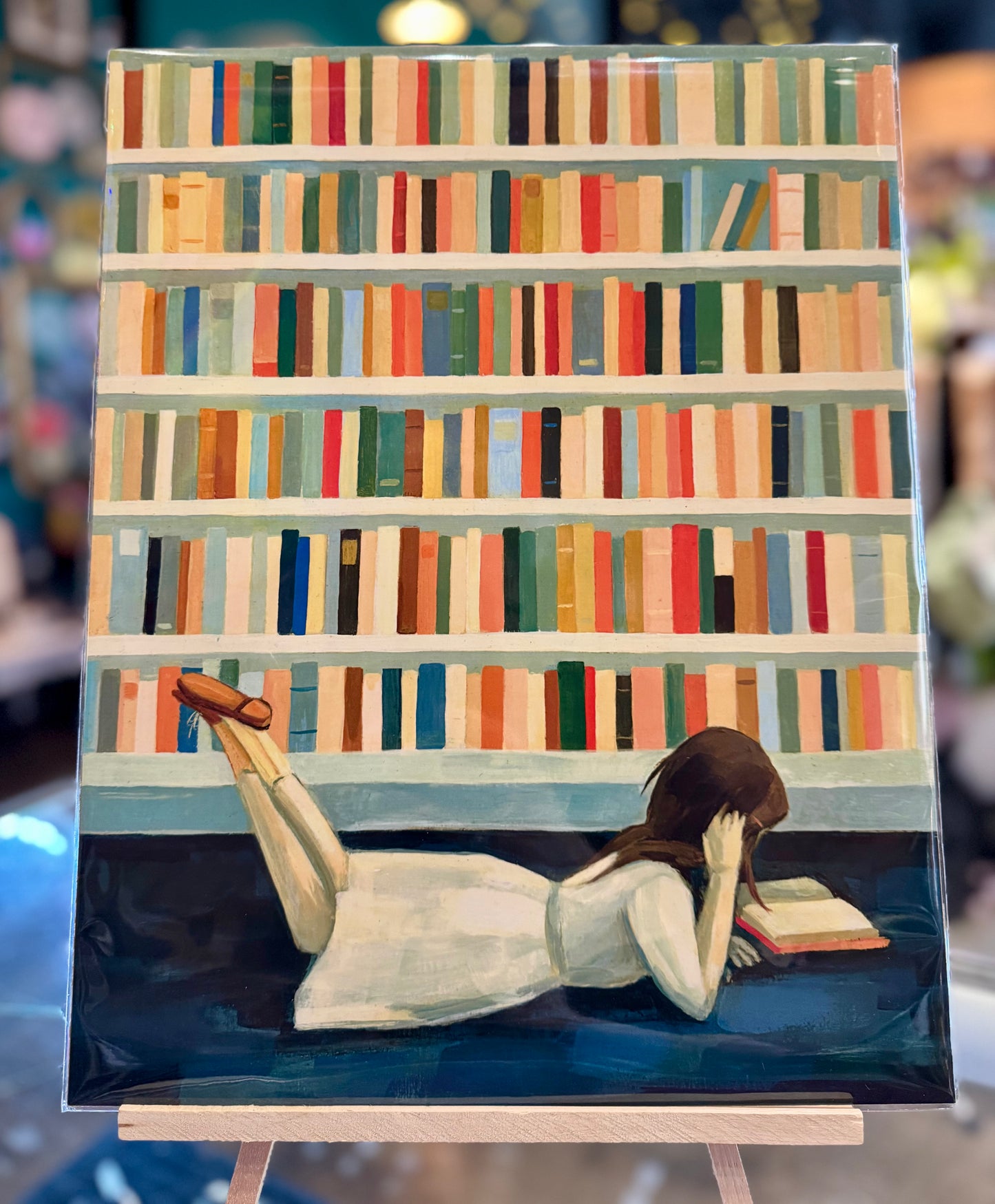 Olympia- Emily Winfield Martin: I Saw Her in the Library Art Print