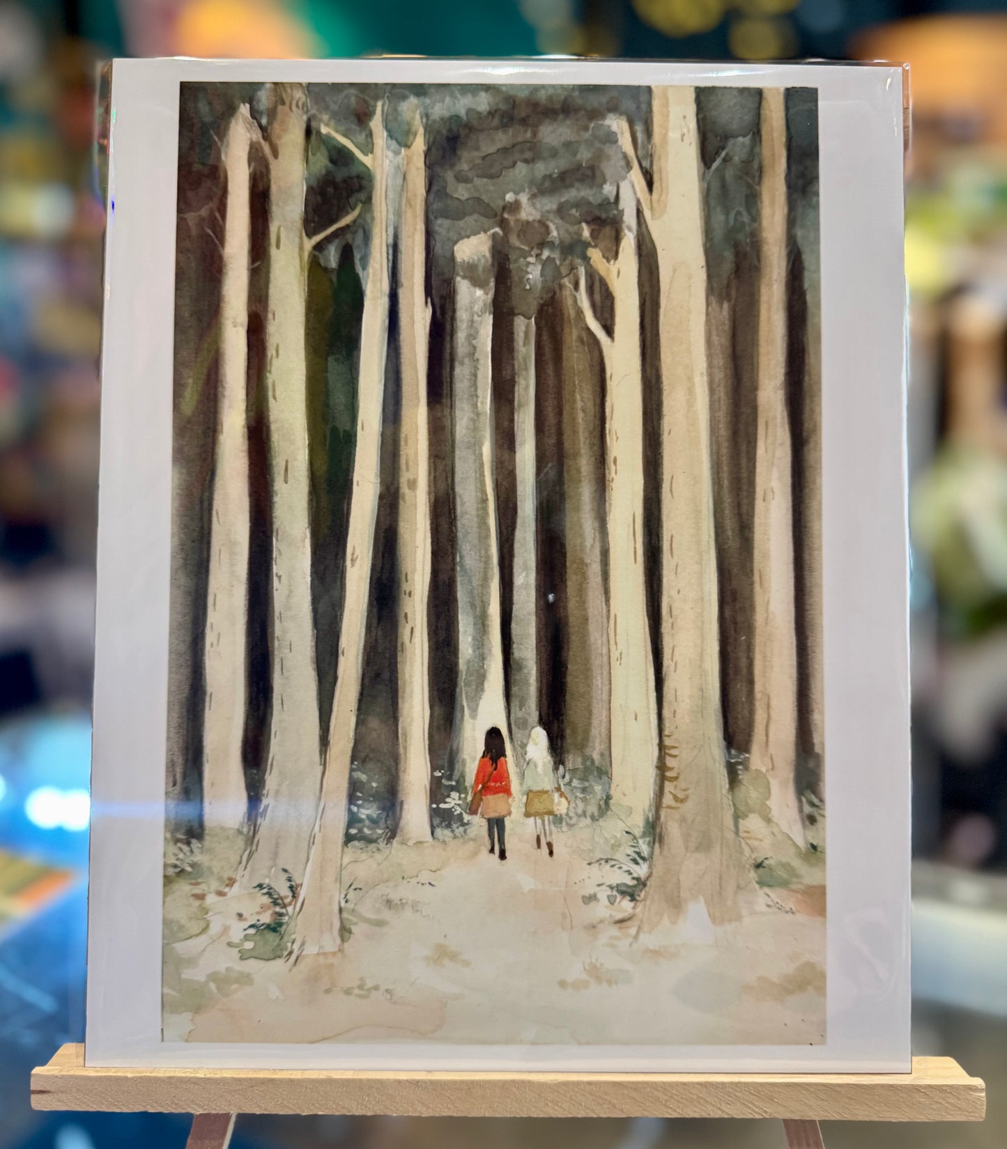 Olympia- Emily Winfield Martin: Snow and Rose: In To The Woods Art Print