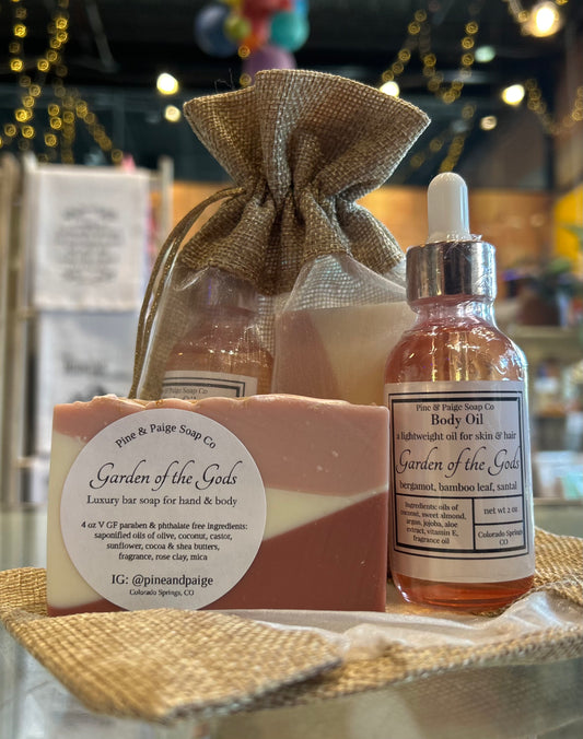 Pine & Paige Soaps: Garden of the Gods Small Gift Set