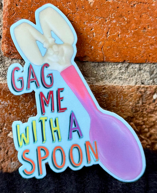 Nostalgia Sticker Series- Gag Me With A Spoon