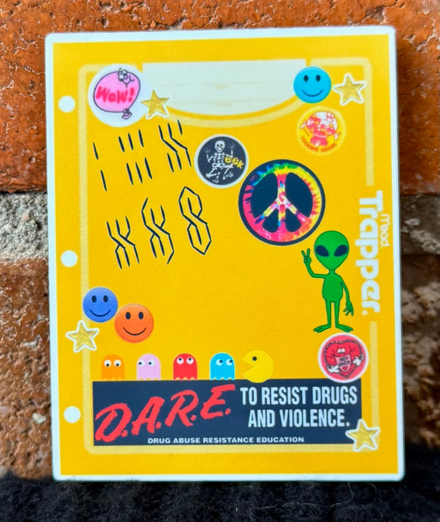 Nostalgia Sticker Series- 90's Trapper Keeper Folder