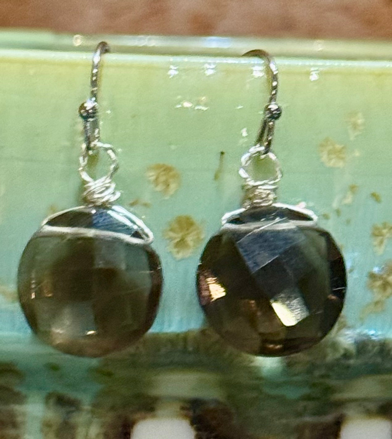 Blossom Designs Smokey Quartz Earrings