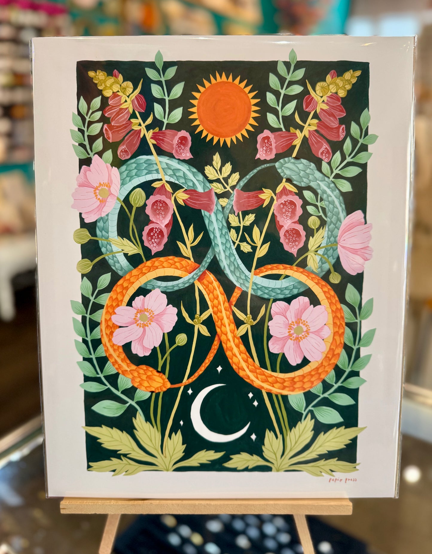 Olympia- Papio Press: Ouroboros Print