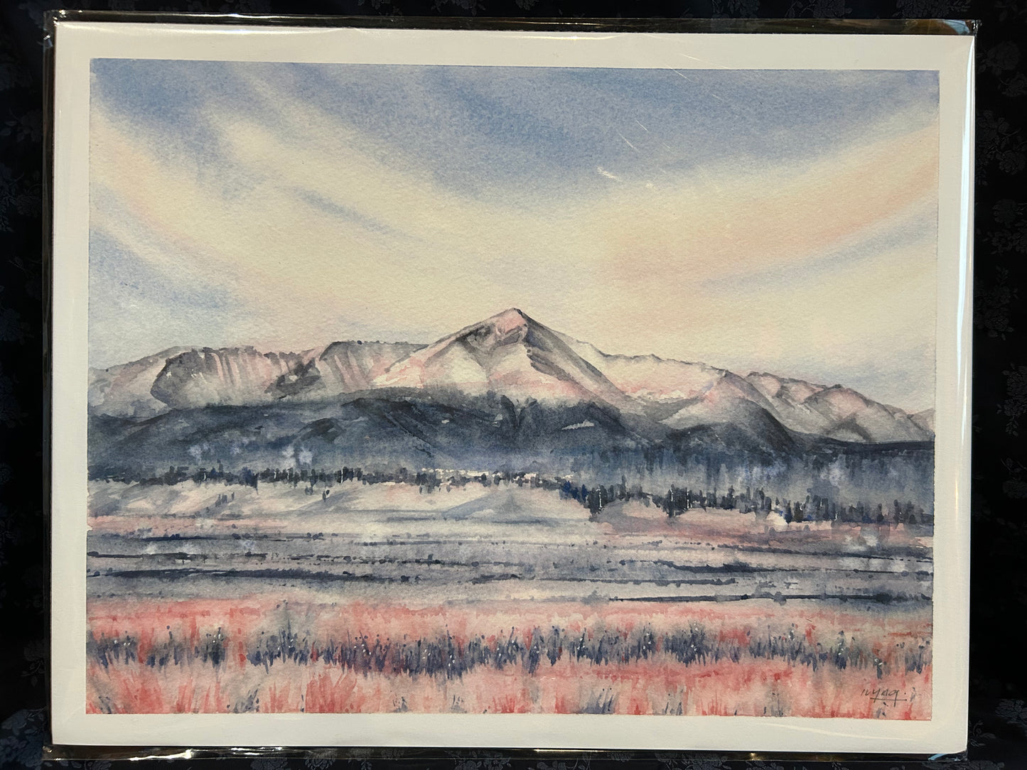 Ivywild Studio- 11"x14" Watercolor Print- Mt. Elbert
